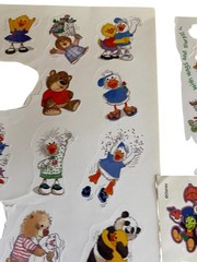 Large Mixed Lot of Vintage Current Inc Sticker Sheets plus other brands