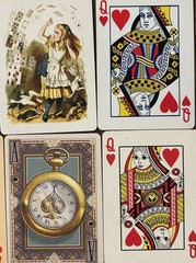 Alice in Wonderland Single Swap Playing Cards -Lot of 18 Cards Themed
