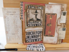 Junk Journal Ephemera Embellishment Add-on Handmade Set Vintage Style Set 4