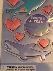 Travel Stickers Lot of 3 Packs Jolee’s 3-D Beach/Pool Vacation Puffy Sharks Jot