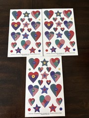 Vintage Stickers Lot Full & Partial Sheets Suzy’s Zoo School Country Foamies