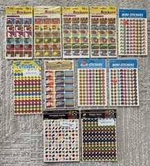VTG 80/90’s Stickers BRAND NEW SEALED Lot 3000+ Individual Stickers
