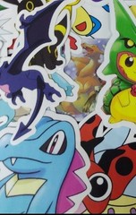 Pokemon Stickers Random Lots Of 10 Pieces USA Seller Scrapbooking Collectable