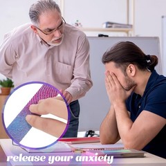 36 Pcs Anxiety Sensory Stickers Strips Adhesive Textured Mental Health Calm S…