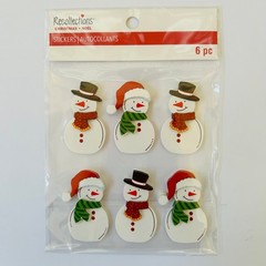 STICKER LOT Five Below RECOLLECTIONS Snowmen Christmas Sweaters FA LA LA Bling