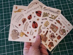 Joy Marie Vintage Lot Of 5 Sticker Sheets (For Colorbök) 90’s/00’s New
