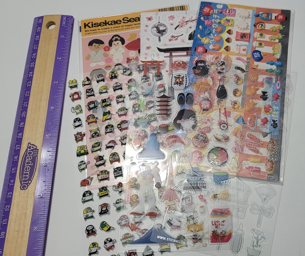 Stickii Club Asian 2 Themed Sticker Pack Stickers!