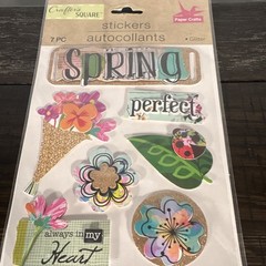 Stickopotamus Glitter Sticker Lot Binder Stickers Spring Cars Dogs Golf Cowboy