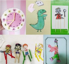 100 Mini Brads Multicolor Metal Paper Fasteners Craft Scrapbooking