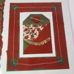 Christmas Scrapbook Stickers Daisy D’s Elements #7102 Buttons #7100 Poinsettias