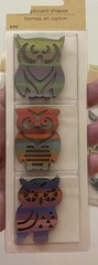 5 Packs Crafters Square Laser Cut Chipboard Shapes Assorted 6pcs Each Packet New