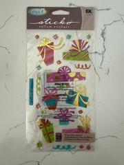 Sticko Autocollant Photo Stickers by Cathy B. Vellum Party Presents Scrapbooking