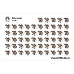 Spinosaurus Dinosaur Planner Stickers