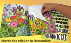 Sticker by Number Animals Fusion of Paint by Number and Sticker Fun by Sticker