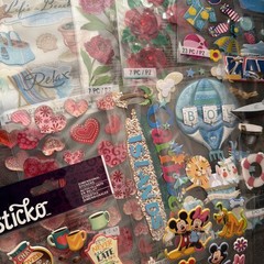 Lot 32 Sticko EK Success Scrapbooking Embellishment Stickers