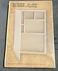 TIM HOLTZ Idea-ology Configurations Chipboard Shadowbox Book 2014 Retired 6″x9″