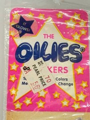 Vintage Oilies Spacecraft Liquid Crystal Sticker NOS USA Color Change