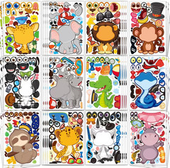 Mermaid Stickers 48 Sheets Make Your Own Face Stickers for Kids Toddlers Girls M