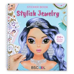 Sticker Stylish Dress up Jewelry. Sticker Activity Book for Kids. Learn Girls…