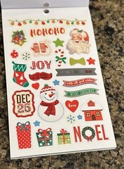 Hobby Lobby CHRISTMAS 2021 Sticker Book Holiday Winter Alphabet 872 Pieces