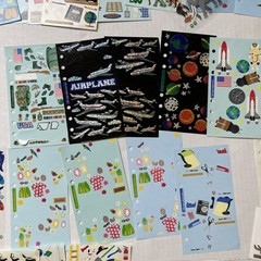 Partial Sticker Sheets & Mods Mrs Grossman, Stickomotomus, Sandylion, Meyer
