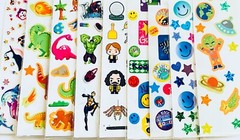 WHOLESALE Sticker Lot Themed Teachers School Craft Supplies | 199+ Stickers Kids