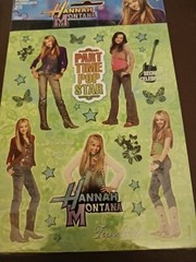 Lot Of 2 Packs Hannah Montana Sticker Sheets Brand New