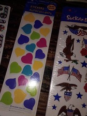 Vintage Sandy Lion Stickers, Carson Delerosa, Hallmark, AGC. Lot