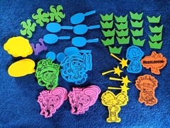 Nickelodeon Sticker Foam Art 3D Puffy Scrapbook 62 Fairy Odd Parents Arnold Rug