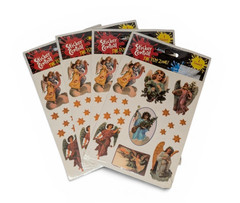 4 Pkgs VTG 1999 Paper Magic Group Angel Stickers Sticker Central Collector Cards