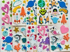 Limited edition sticker coLLection – rare unique fun stickers 339pc Lot – mixed