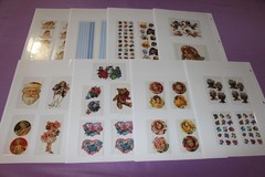John Grossman Gifted Line HUGE Collection of Stickers! 77 Pages! 125 Designs!