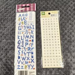 Huge Alphabet Sticker Lot Scrapbooking Letters Numbers Bundle