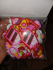 FOAMIES STICKERS,sweet treats,11 pkgs,darice,97pcs each pkg,unused,valentine .