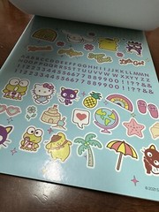 🎀 LARGE STICKER PAD Hello Kitty Activity Coloring Book Full Size Create A Scene