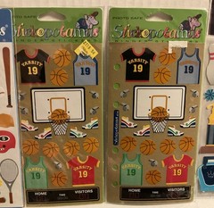 Stickopotamus & Sticko Sports & School Themed Sticker Lot Of 10