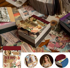 400Pcs Junk Journal Vintage DIY Material Paper Journaling Supplies Scrapbooking
