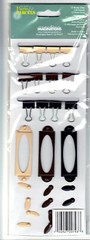 Jenn Mason’s CLIPS AND CLASPS KIT scrapbooking BINDER CLIPS PHOTO TURNS & MORE!