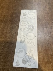 Mrs. Grossman Stickers EASTER BASKET EGGS 1 Strip 4 Mods NEW