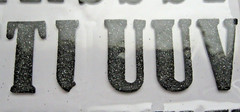 Black Glitter Foam Alphabet Stickers 91 PIeces Recollections New
