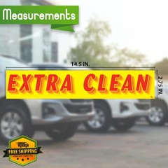 Versa-Tags Extra Clean 14.5″x2.75″ 12 pack stickers