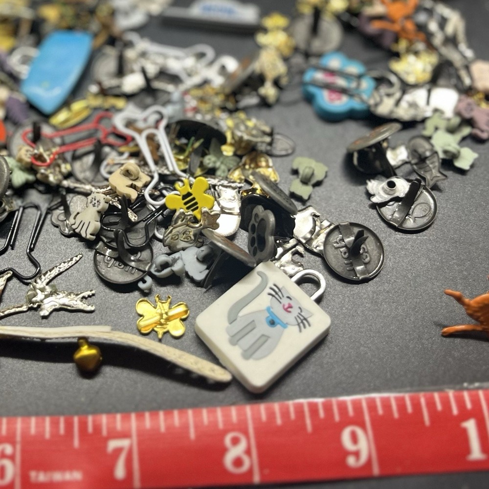 Lot: Craft Charms Shapes & Various Size Scrapbooking Making Memories Ephemera