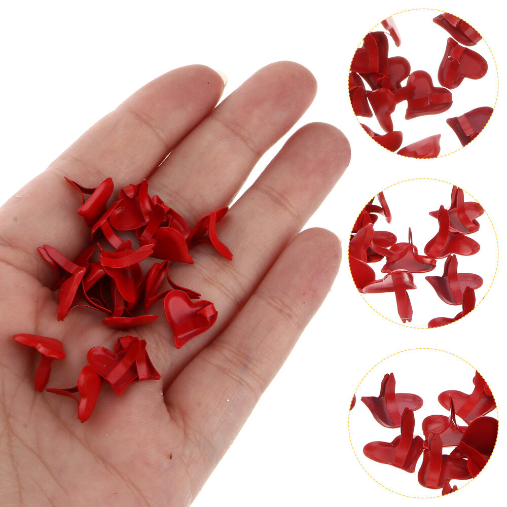 50pcs Mini Brads Pastel Brads for Scrapbooking Crafts Making Stamping and DIY