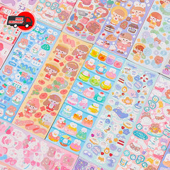 200pcs Cute Kawaii Stickers Set for Kids Scrapbook Journal Diary Decor