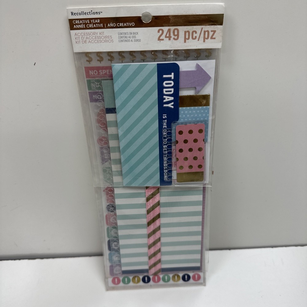 Recollections Creative Year Planner Accessory Kit 516483 NEW! 249 pcs