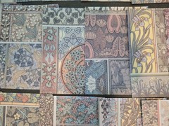100PC Scrapbooking Ephemera Paper Pack New Design Retro Floral Dance Review…