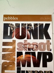 Pebbles Snapshot Word Stickers – Basketball – Shoot Dunk 3PT MVP Scrapbooking