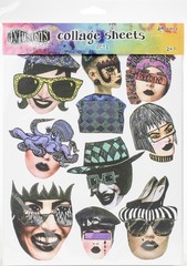 Dyan Reaveley’s Dylusions Collage Sheets 8.5X11 24/Pkg Set 1