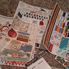Mark Englebreit Multicolor Paper Cardstock Foam School Sports Embellishments Lot