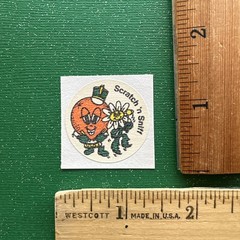 3M Murple Character Single Citrus Orange vintage 80s scratch & sniff sticker